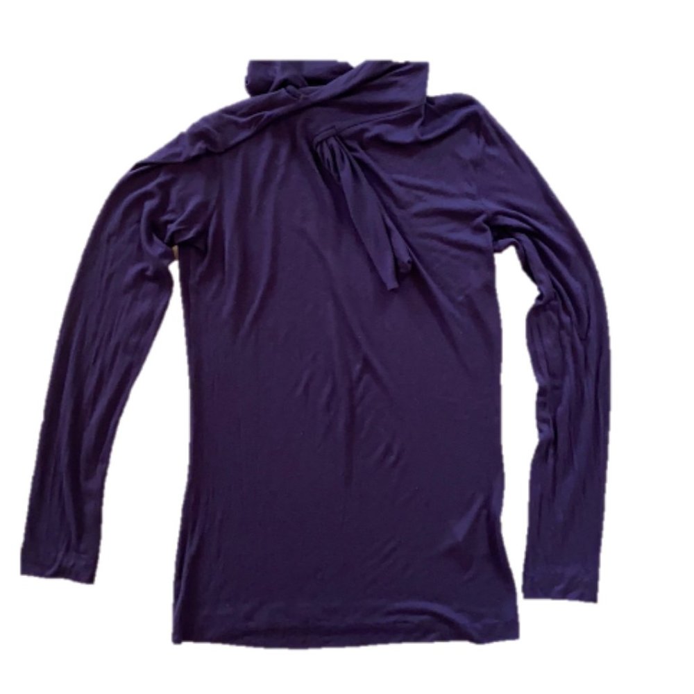 Jil Sander Tie Neck Long Sleeve Shirt